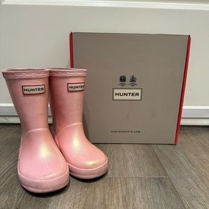 Hunter Boots Pink Toddler Girl